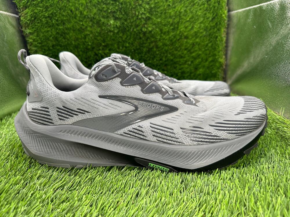 Brooks Ghost Trail 1104751D004 Athletic Sneaker Men's 12D Gray Mesh Jogging Gym